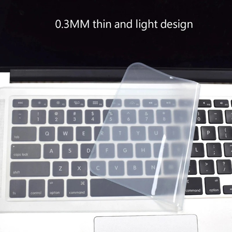 Keyboard Cover Silicone - Funda Protectora de Teclado Antideslizante y