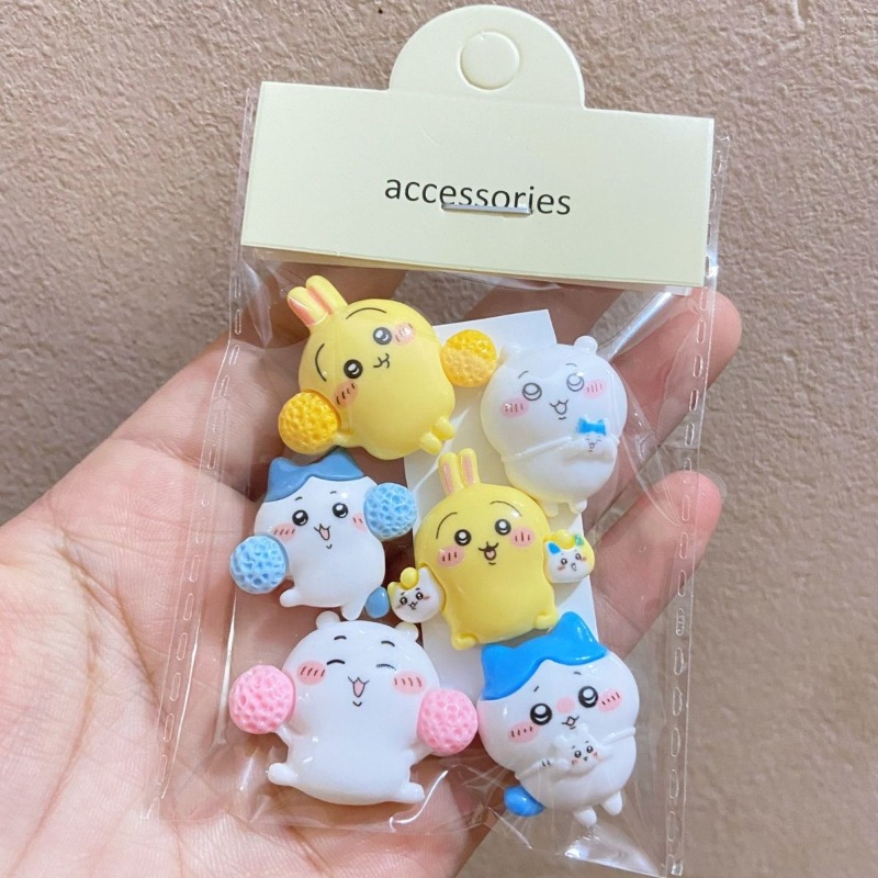 Laptop Editing Accessories - Decoración Adhesiva de Crema DIY Cute-Chiikawa