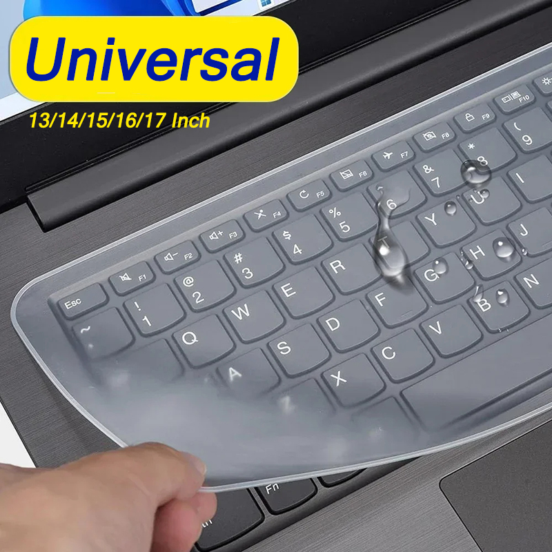 Keyboard Cover Silicone - Funda de teclado para ordenador portátil,