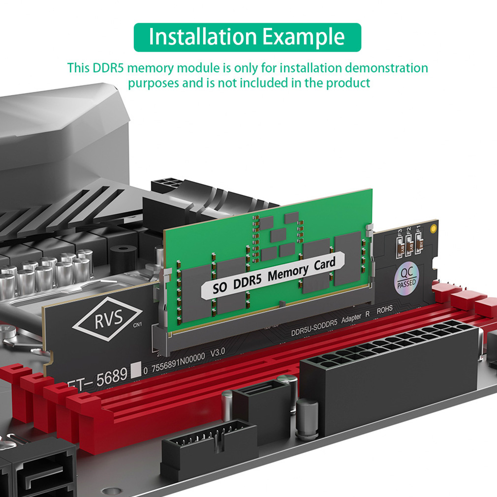 Memory Ram Upgrade - Adaptador de Memoria RAM SO-DIMM para