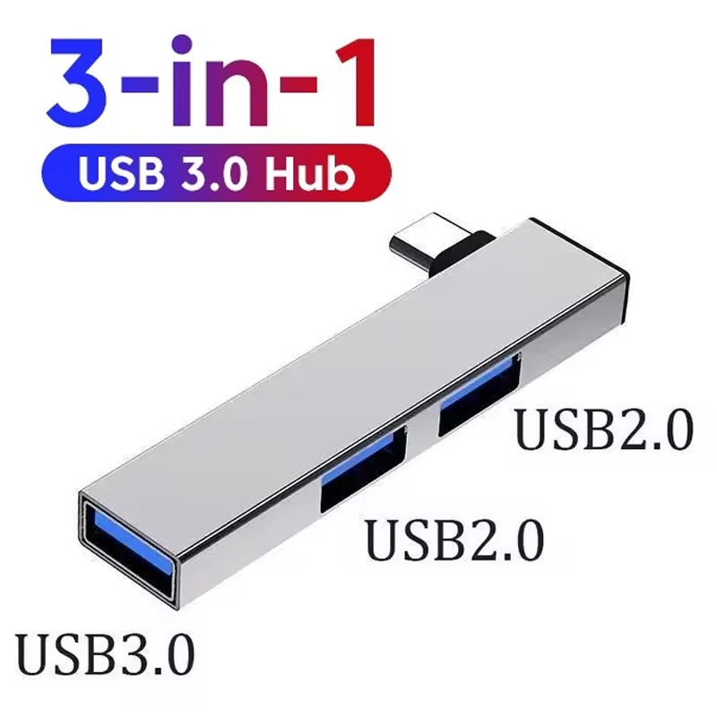 HUB USB 3,0 3 en 1, divisor de - Laptop Accessories Hub reseña y precio