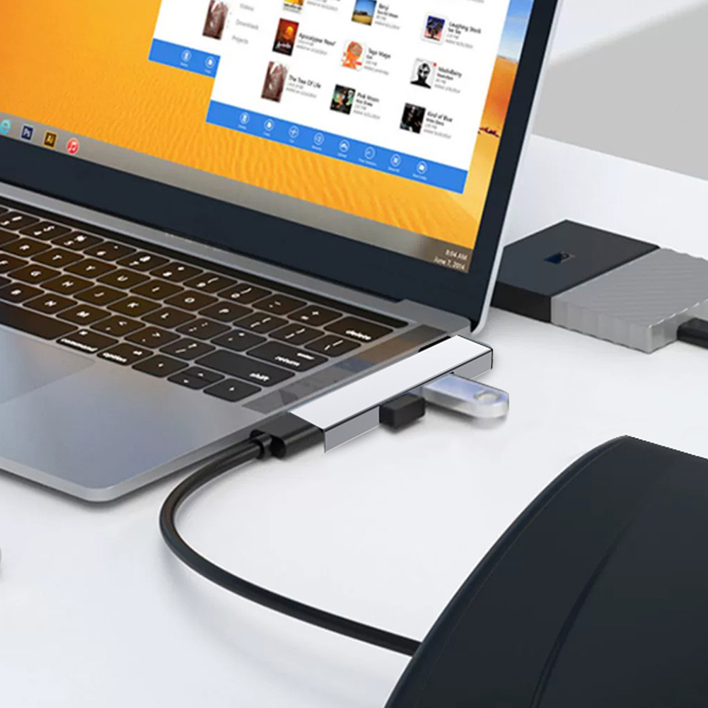 HUB USB 3,0 3 en 1, divisor de - Laptop Accessories Hub reseña y precio