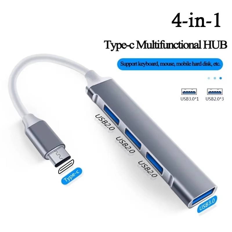 Hub USB 3.0 de 4 puertos, adap - Laptop Accessories Hub reseña y precio