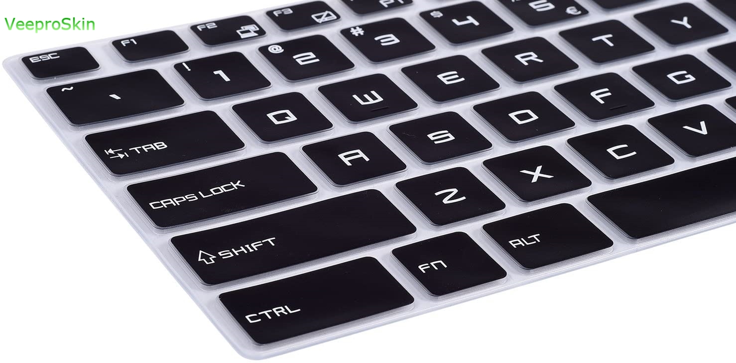 17,3 15,6 Protector de cubiert - Keyboard Cover Silicone reseña y precio