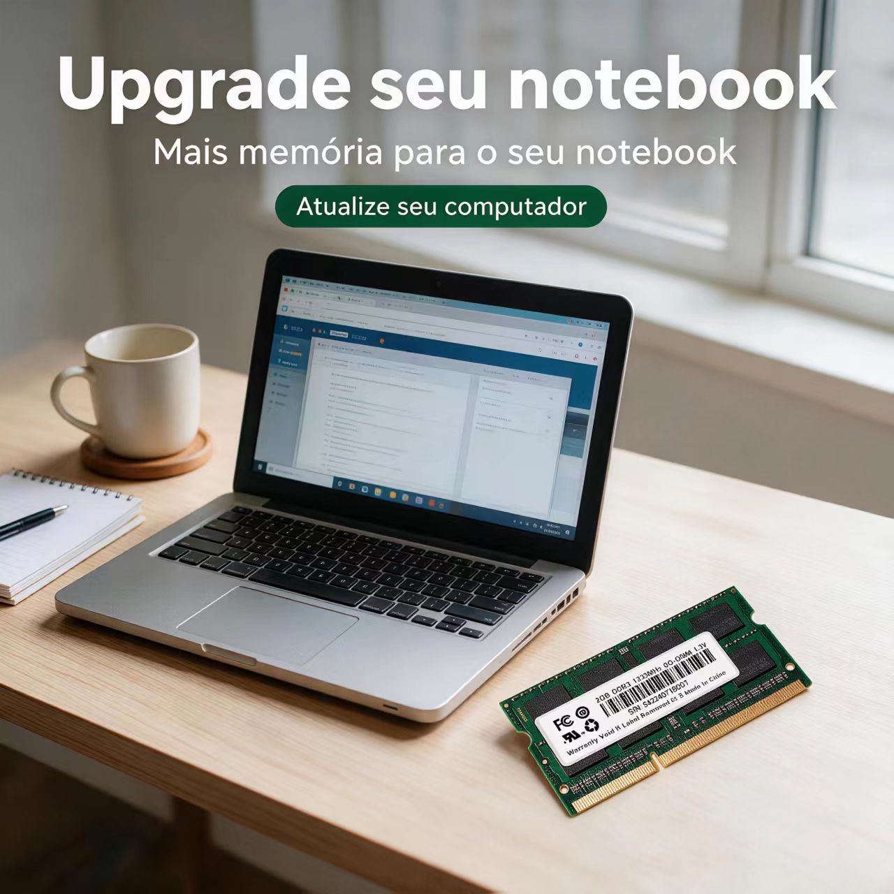 RAM DDR3 2GB 1333MHz PC3-10600 - Memory Ram Upgrade reseña y precio