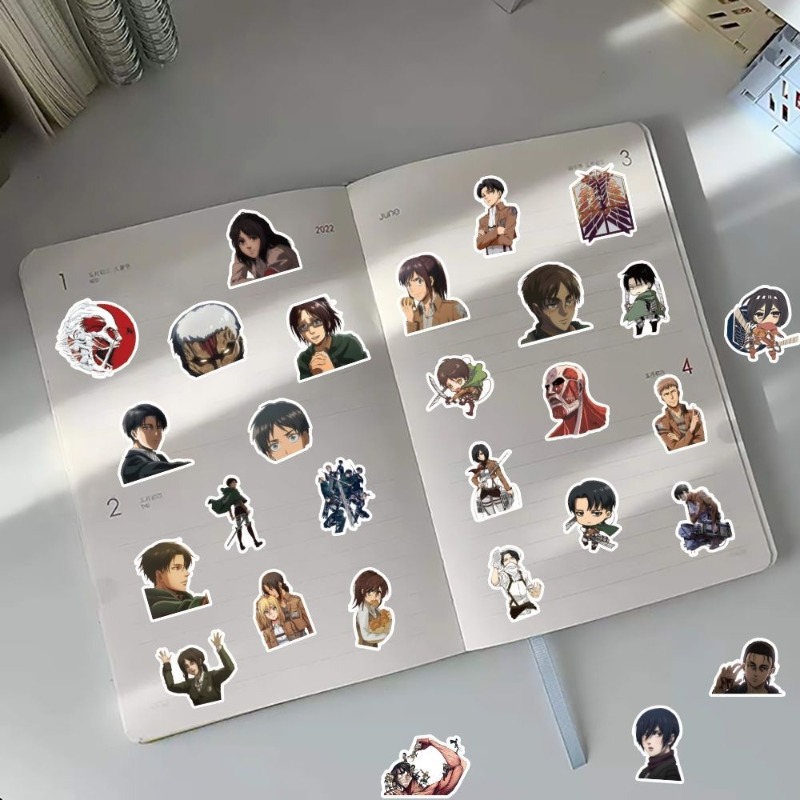 60 pegatinas de anime de Attac - Laptop Accessories And Parts reseña y precio