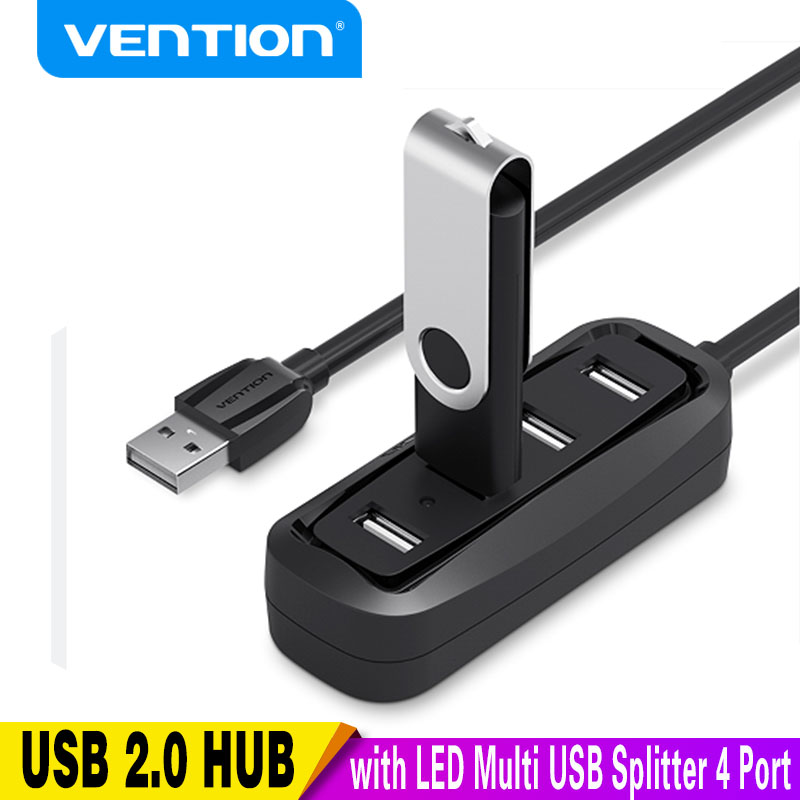 Vention USB 2,0 HUB de 4 puert - Laptop Accessories Hub reseña y precio
