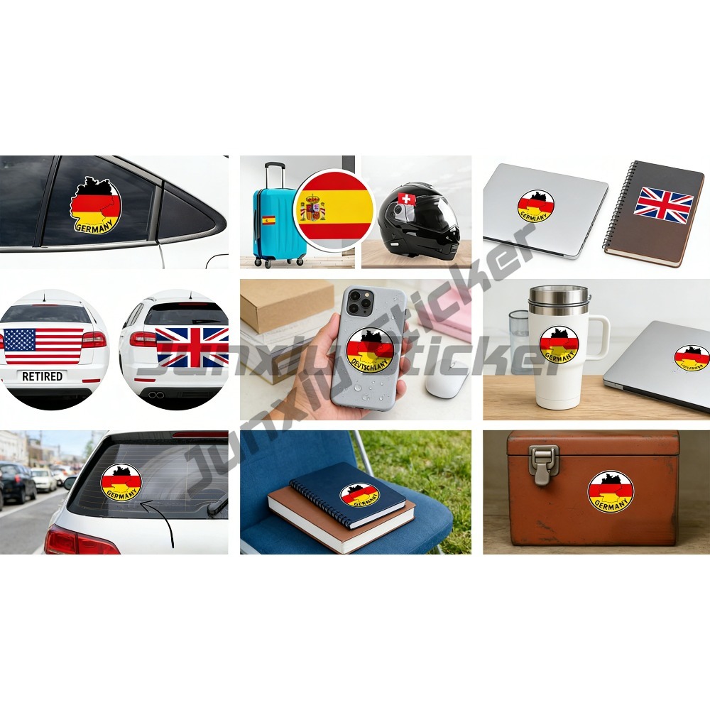 Pegatina creativa con la bande - Laptop Accessories South Africa reseña y precio
