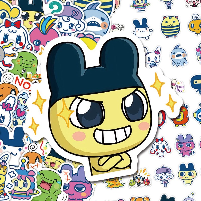 Pegatinas Japonesas Tamagotchi - Laptop Editing Accessories reseña y precio