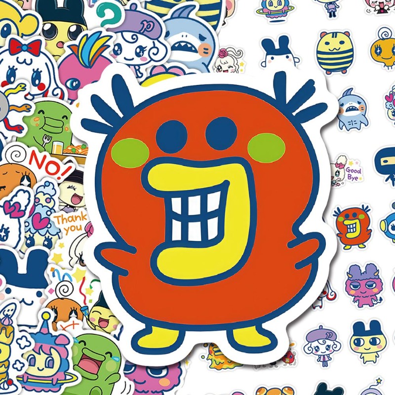 Pegatinas Japonesas Tamagotchi - Laptop Editing Accessories reseña y precio