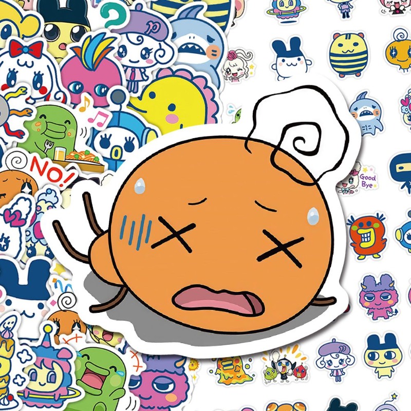 Pegatinas Japonesas Tamagotchi - Laptop Editing Accessories reseña y precio