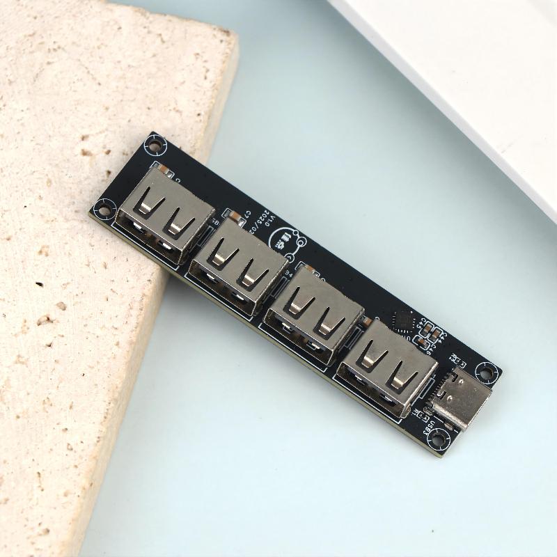 Hub USB 2.0 de 4 Puertos, Adap - Laptop Accessories Hub reseña y precio