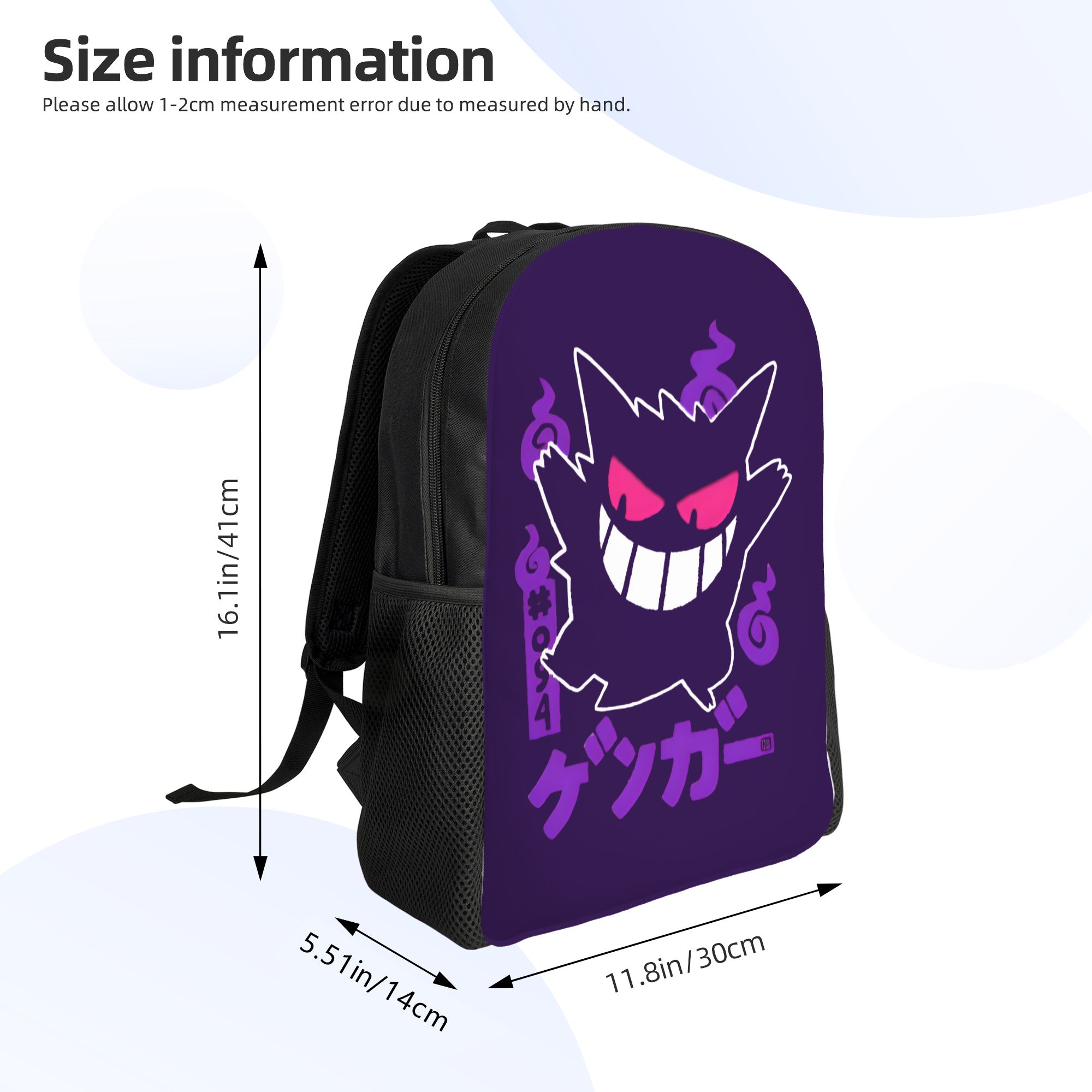 Mochila 3D con Diseño de Pokém - Laptop Accessories 3D Print reseña y precio